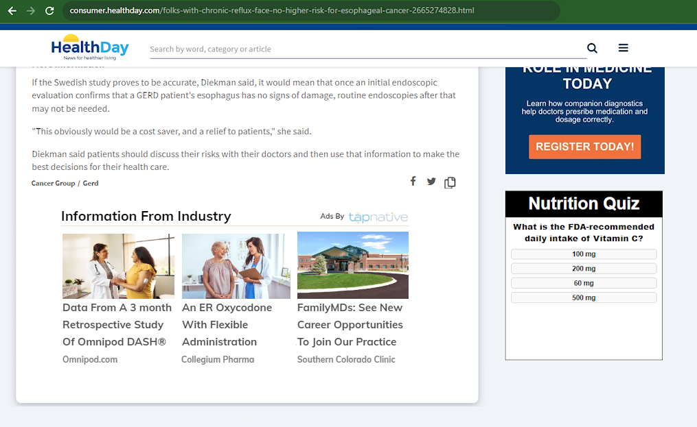 Marketing to Physicians online