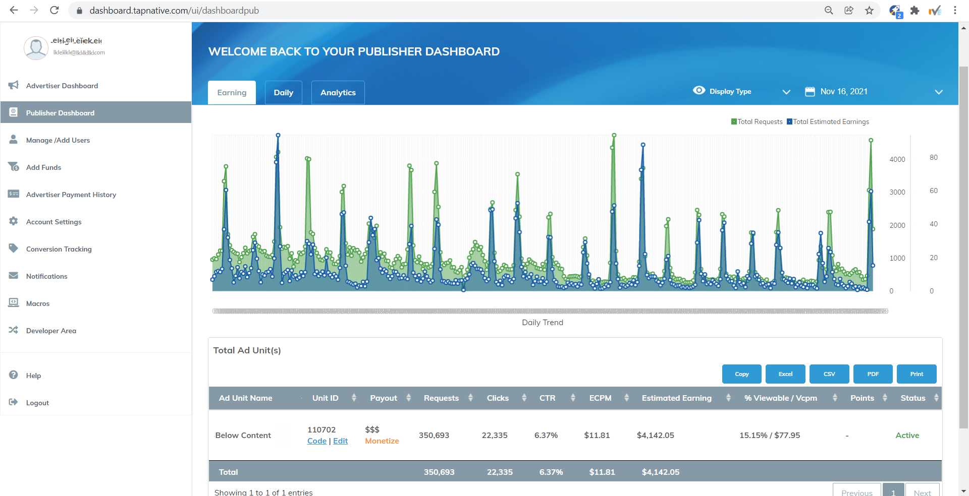 Tap Native’s HCP Ad Unit