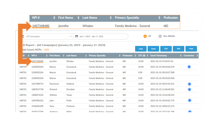 Real-Time PLD Reporting