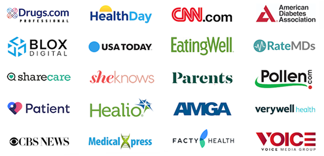 Publisher partner logos
